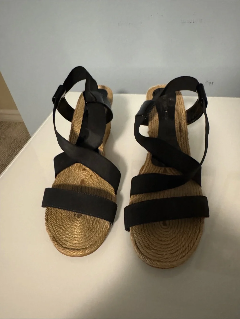 Eric Micheal black espadrille